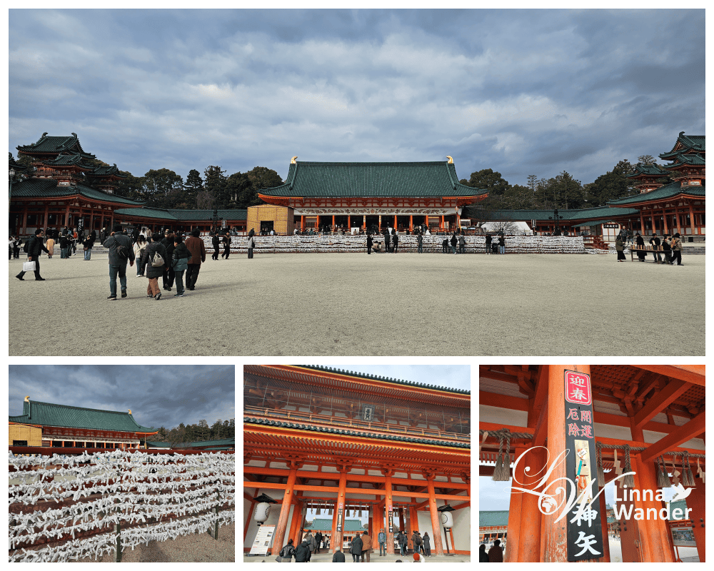 新年京都散策-賀茂御祖神社(下鴨神社)、上賀茂神社、平安神宮