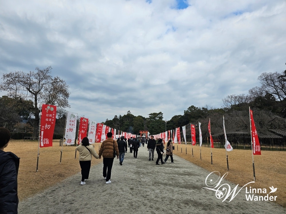 新年京都散策-賀茂御祖神社(下鴨神社)、上賀茂神社、平安神宮