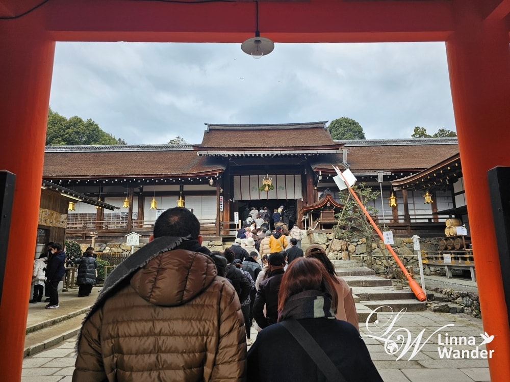 新年京都散策-賀茂御祖神社(下鴨神社)、上賀茂神社、平安神宮