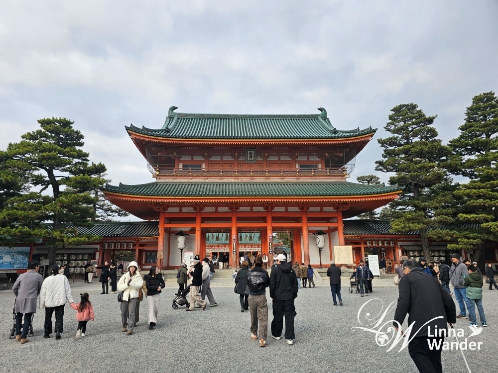 新年京都散策-賀茂御祖神社(下鴨神社)、上賀茂神社、平安神宮