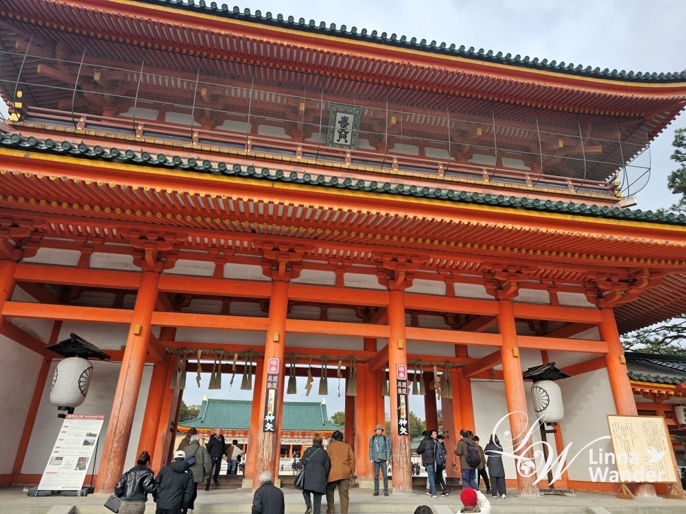 新年京都散策-賀茂御祖神社(下鴨神社)、上賀茂神社、平安神宮