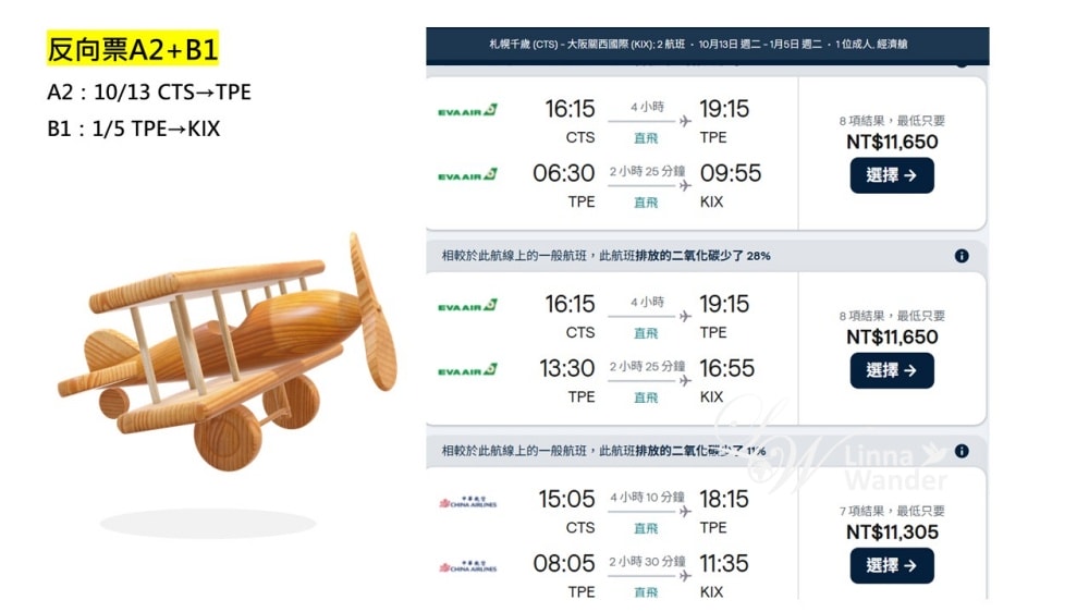 反向機票怎麼買