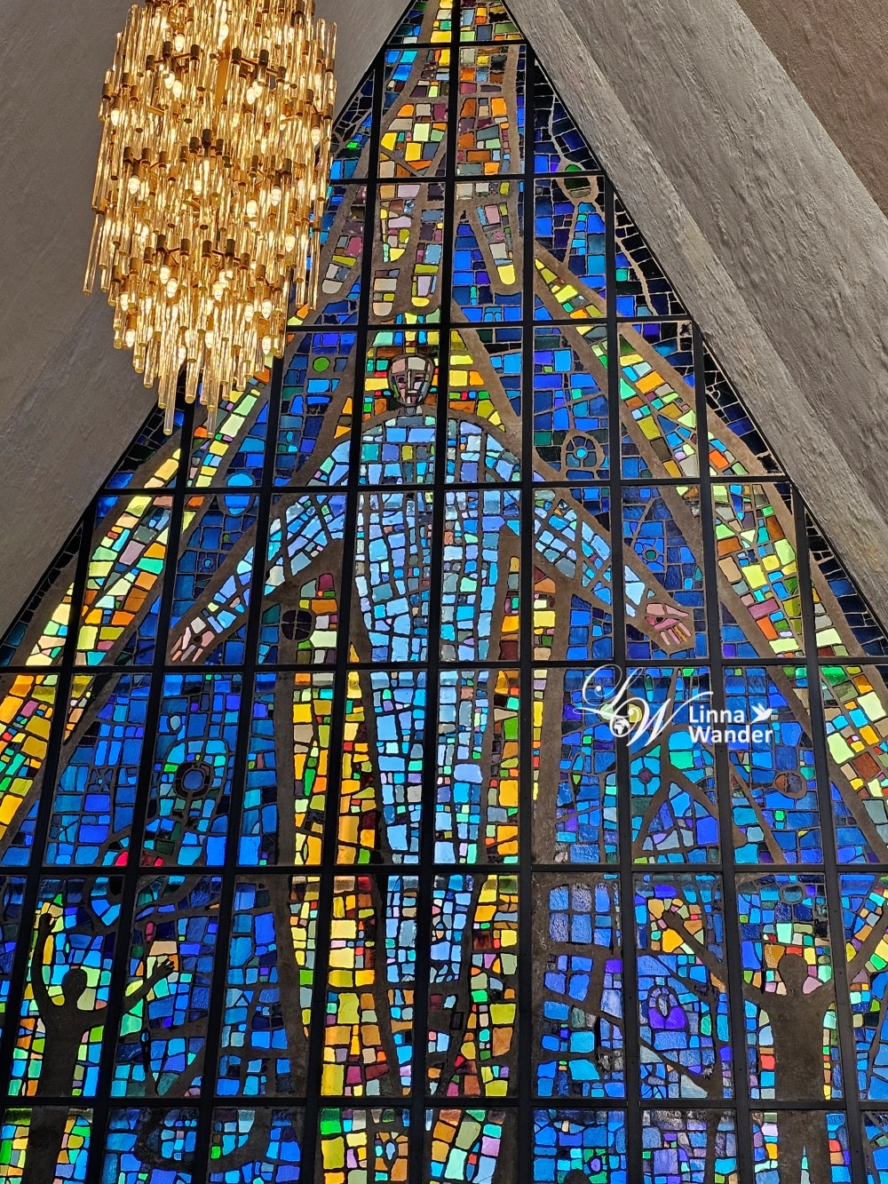 Tromso-市區纜車Fjellheisen、北極大教堂Arctic Cathedral